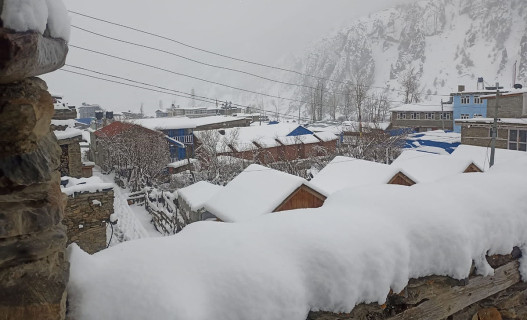 लुम्बिनी प्रदेशका केही स्थानमा बिहानैदेखि वर्षा, हिमाली क्षेत्रमा हिमपातको सम्भावना